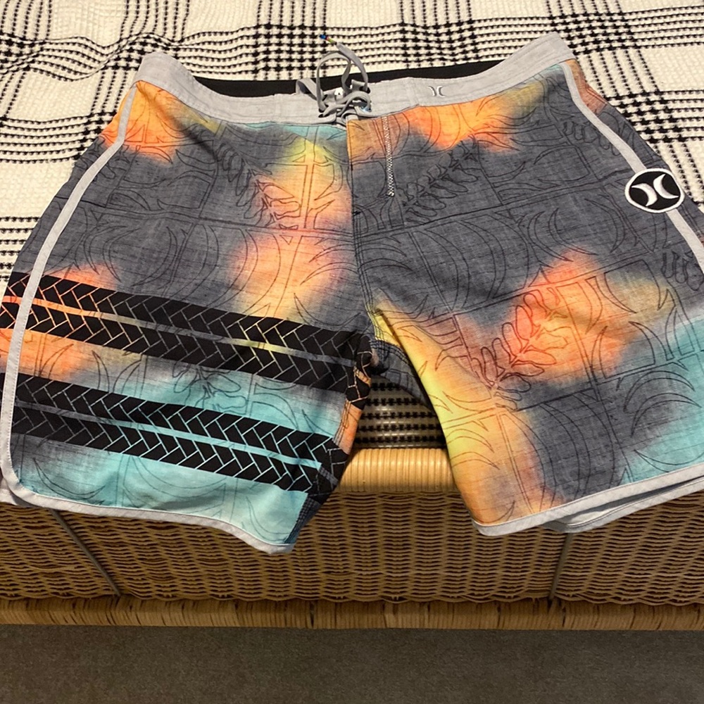 Hurley surf trunks, size 34